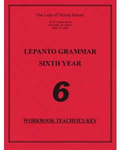 Lepanto Grammar 6 Workbook Answer Key