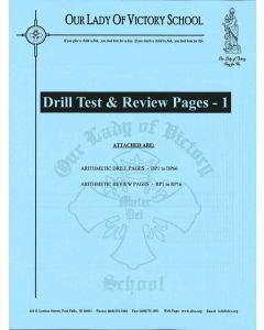 Drill Test & Review Pages 1 1