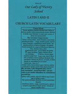 Latin I & II (Henle 1st Year) Vocabulary Booklet 1
