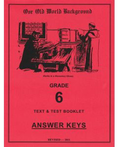 Our Old World Background ANSWER KEY