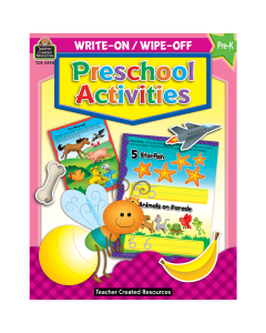 Preschool Activities Write-On/Wipe-Off