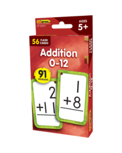 TCR-62033 Addition 0-12 Flash Cards