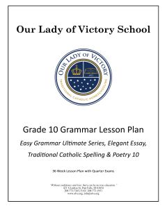 Grade 10 Grammar