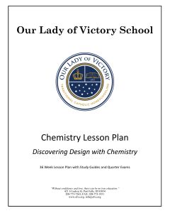 Lesson Plans - Grade 11 Science Chemistry