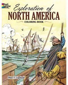 Exploration of North America Coloring Book