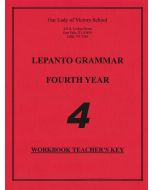 Lepanto Grammar 4 Workbook Answer Key