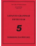 Lepanto Grammar 5 Workbook Answer Key