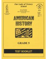 American History Test Booklet 1