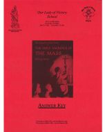 Holy Sacrifice of the Mass Answer Key